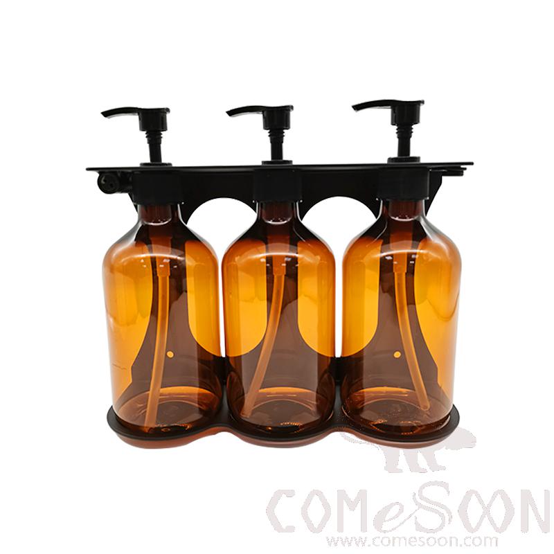 Triple
Soap Dispenser，L15*W8.5*H21CM，MOQ2000