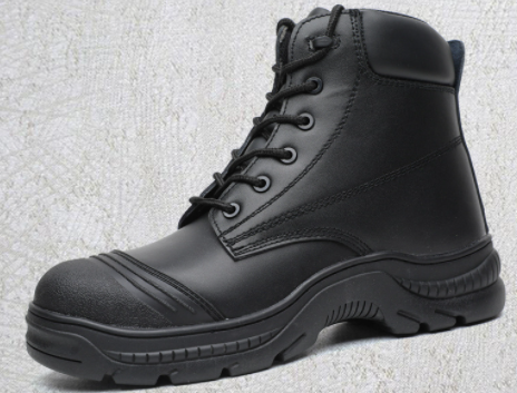Safety Shoes, Cowhide Upper, Black