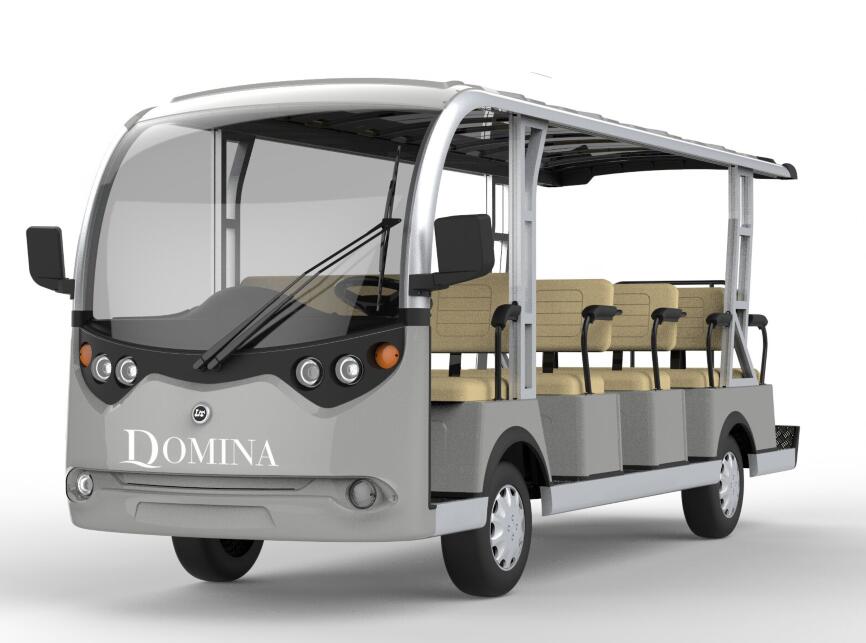 Electrical Bus -14 seat -72v 210-300Ah 11KW AC-(80-100)km  Buggy