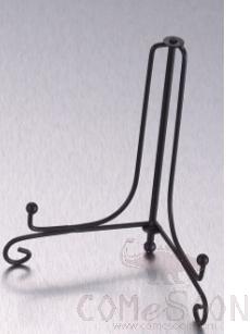 Iron Hanging Plate Rack,Iron,Black 10 Inch,L13.5*W1*H25cm