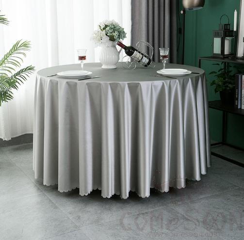 Table Skirting, Tribute Satin, D290cm