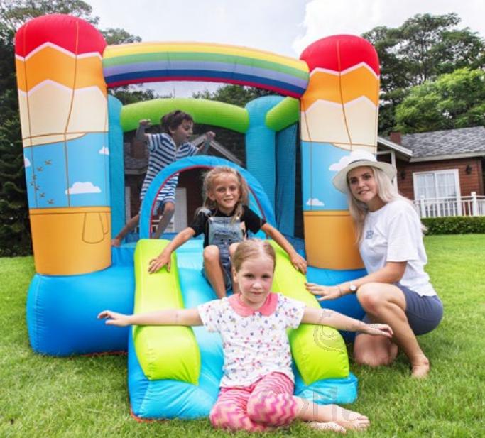 Rainbow Jumping Castle,270*200*168cm