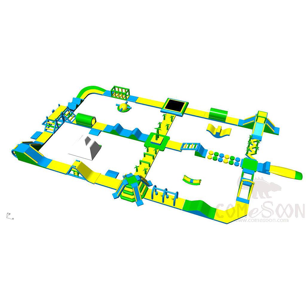 Water Gate Recreation Facility, PVC, 50*35m