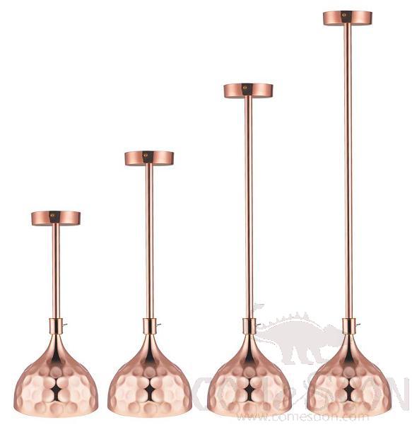 Rose Gold Ceiling Fixed Pipe Chandelier(40CM Fixed Pipe),220V/275W