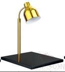 Single Head Single Rod Gold Marble Warming Table,550*500*645mm,250W