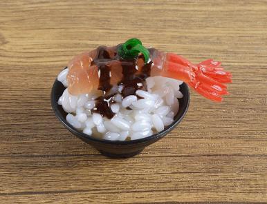 Simulated Sushi Ornament,PVC,4.5*4.5*5.5cm