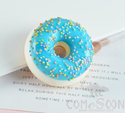 Simulated Donut Ornament,PU,7*3cm