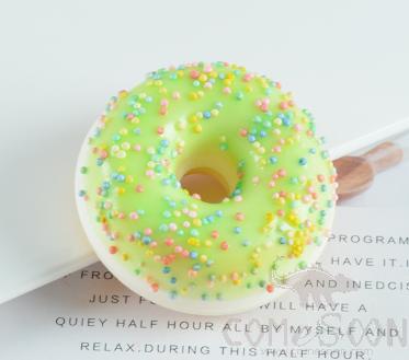 Simulated Donut Ornament,PU,7*3cm