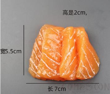 Simulated Food Ornament,PVC,7*5.5*2cm