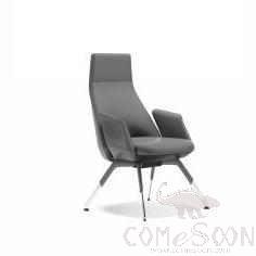 Office Chair, Western Leather, 630*625*1035Mm