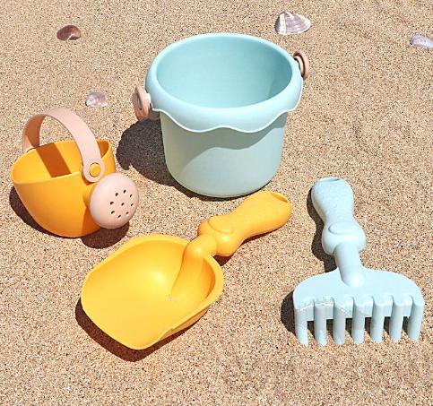 Beach Toy Set,Silicone,4pcs