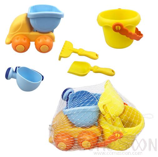 Beach Toy Set,Silicone,5pcs