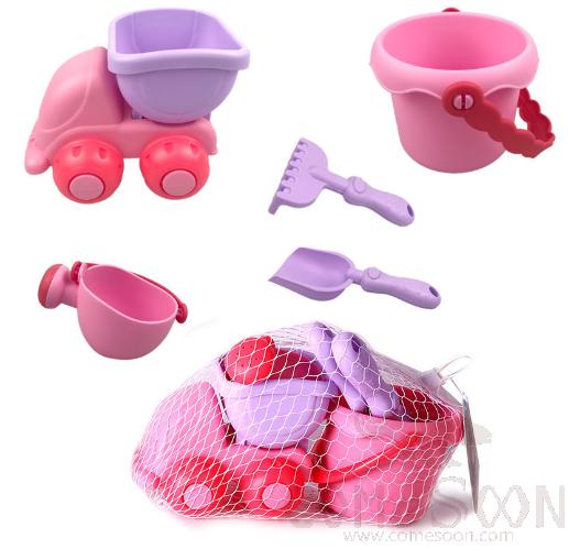Beach Toy Set,Silicone,5pcs