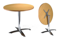 Foldable Square Table,Plastic Wood,L70*W70*H76CM
