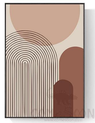 Minimalist Line Painting, 100*150cm