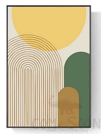 Minimalist Line Painting, 100*150cm