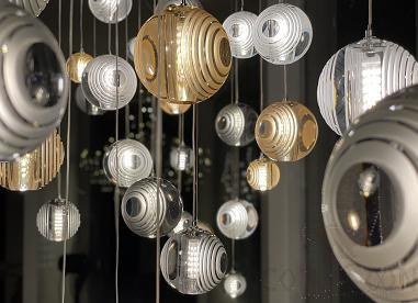 Small Chandelier, Metal+Crystal, D80Mm