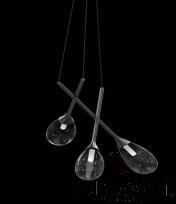 Small Pendant Light, Metal Plating + Aluminum + Glass, L500*W430*H660Mm