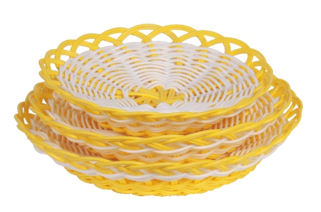 Fruit Basket-PP，25X5cm