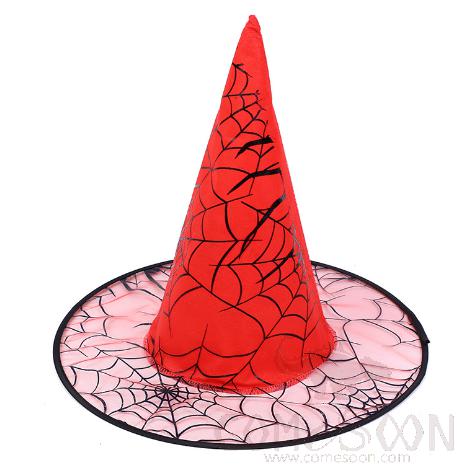 Halloween Children Adult Costume Party Hat,Equal Size,Red