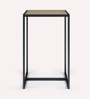 Tea table, Aluminum Alloy, 62 * 62 * 100cm
