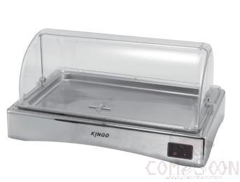 Oblong Chafing Dish with Electric plate&amp;PC Cover, L574*W269*H275mm