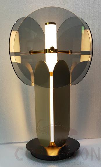 Table Lamp, Iron+Glass, W280*H510Mm