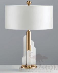 Table Lamp, Iron+Marble, W380*H670Mm