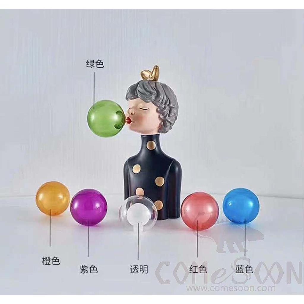 Table Lamp, Resin+Glass, W180*H380Mm