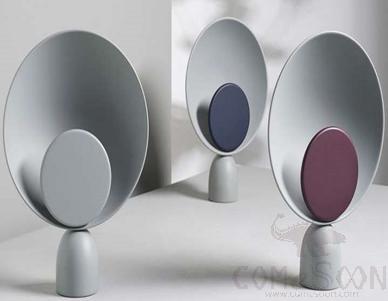 Table Lamp, Lacquered Metal, D250*H370Mm