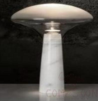 Table Lamp, Glass+Marble, 360*450Mm