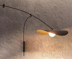 Swing Arm Wall Lamp, Hardware+Glass, Diameter 1300*800Mm