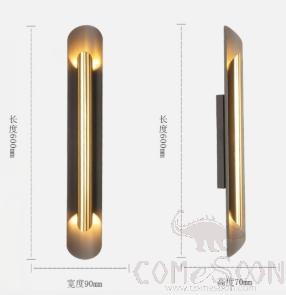 Wall Lamp, Painted Hardware, 60*9*7Cm