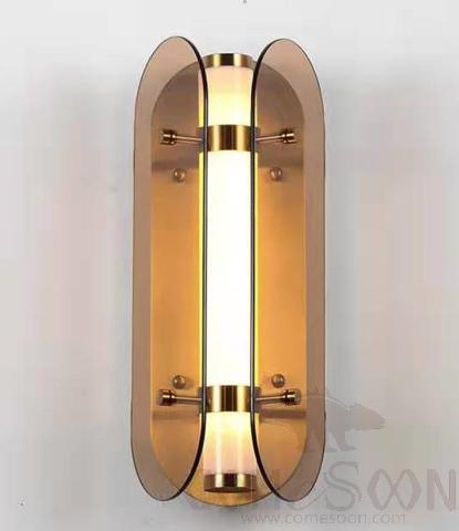 Wall Lamp, Metal Plating+Glass, W300*H110Mm