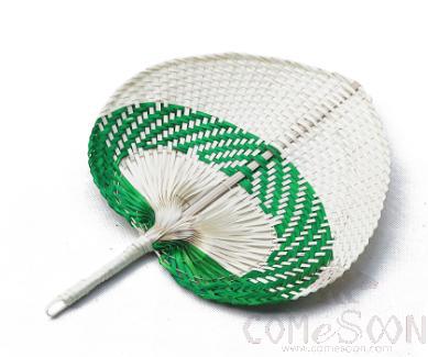 Hand-Woven Fan, Bamboo, 29*39Cm