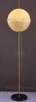 Floor Lamp, Copper+Fiberglass+Marble, W400*H1800MM