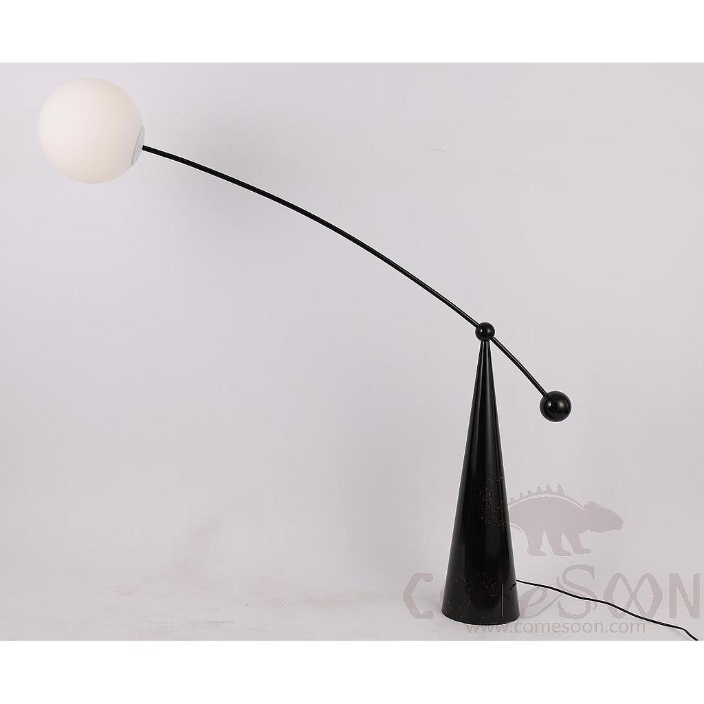 Floor Lamp, Iron+Glass, D20*H152cm Span 1170mm