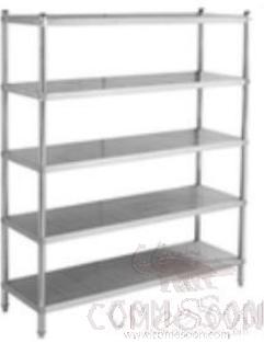 5-Shelf Flat Shelf, 150 * 40 * 180cm, 304, Detachable