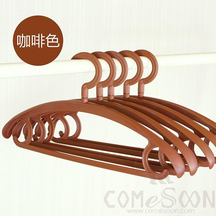 Non-marking Thickened Wide Shoulder Hanger, Plastic, 40cm