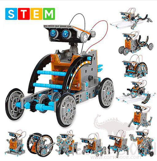 Solar Robot DIY Toys, 26 * 20 * 6.5cm