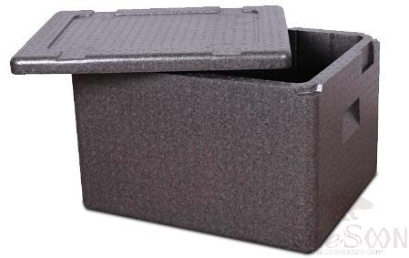 Grey Insulated Box, PP, 62L