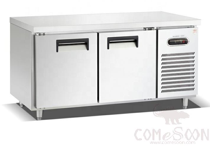 2 Doors Under Counter Freezer 240V -18 / -20 °C, 1360*700*850mm