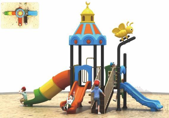 Outdoor Slide，600*270*320cm