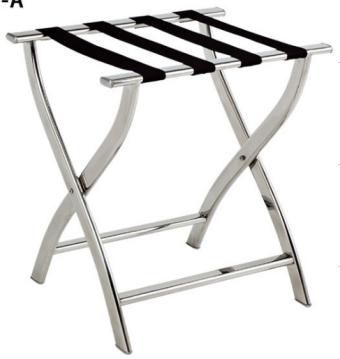 Luggage Rack,201 Stainless steel,500*400*580mm
