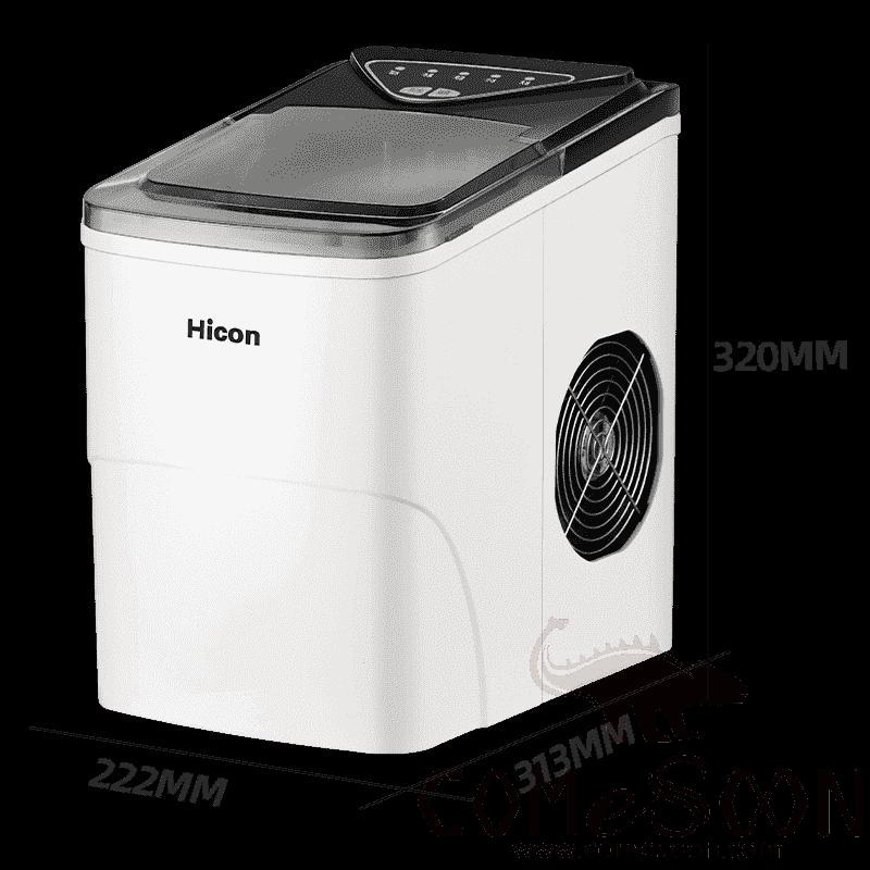 Ice Maker, White, 15KG/24H, 0.6KG Storage, 222*313*320mm