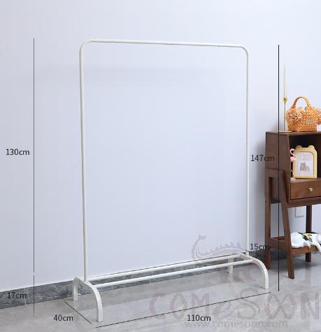 Drying Rack,  Iron,  Black,  110*40*130cm