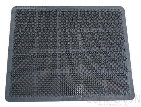 Eva Non-Slip Floor Mat， Grey，L20*W20*H1.2cm