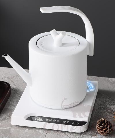 Electric Kettle, White, 20*26*21cm, 1L, 1KW, Mechanical