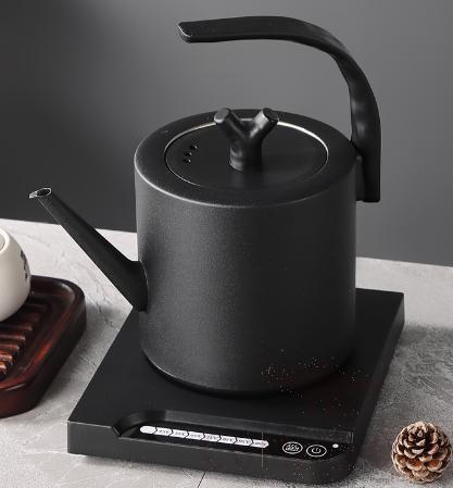 Electric Kettle, Black, 20*26*21cm, 1L, 1KW, Smart Model