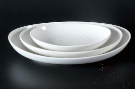 16&quot; Stone Grain Oval Bowl